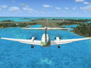 Flight Sim X - Approaching Key West (INTL?)